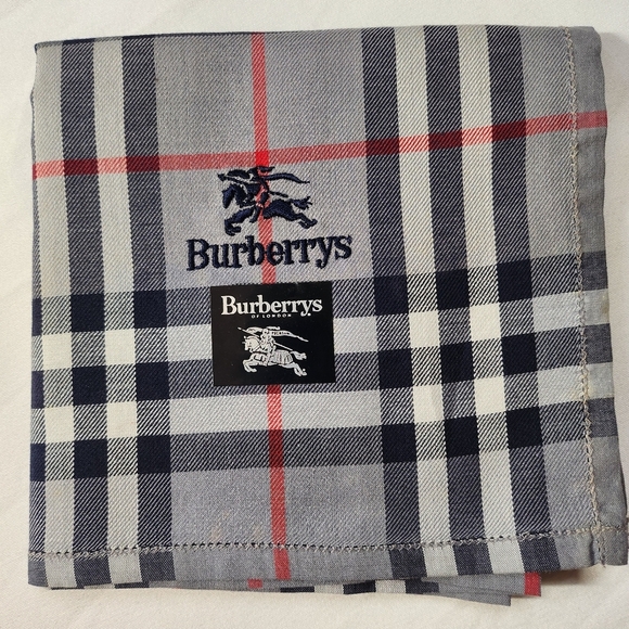 ❤️ Burberry Handkerchief Cotton Brandnew Authentic #07 - Picture 2 of 8